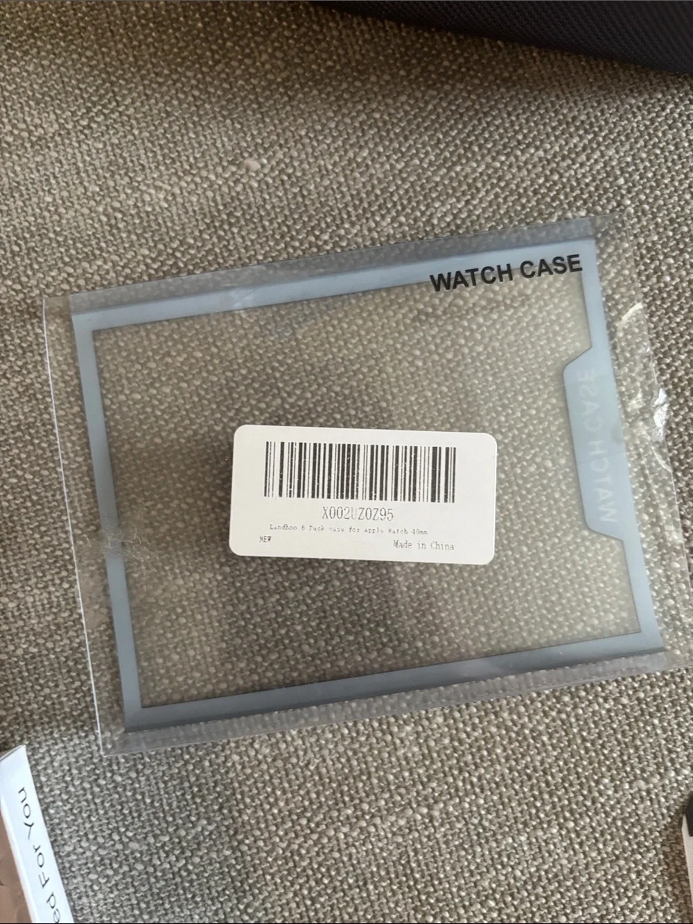N/A transparent plastic